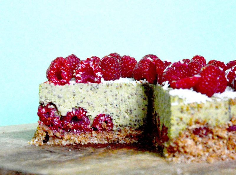 raw-cake-matcha-coco-framboise